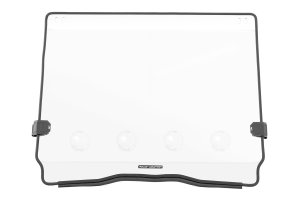 Polaris RZR Turbo R Premium Vented Full Windshield - Rough Country - Scratch Resistant - 2023+